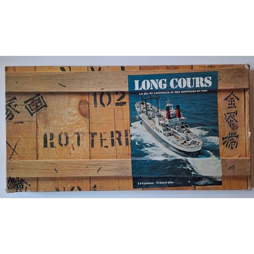 Long Cours - Le Jeu Du Commerce Et Des Aventures En Mer - 2 À 6 Joueurs - 10 Ans Et Plus