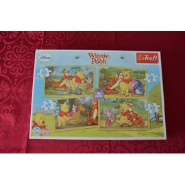 Coffret 4 Puzzles 48 Pièces Winnie Disney Trefl
