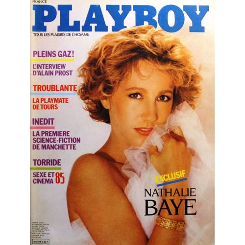 Playboy 3 1985 Nathalie Baye/Alain Prost