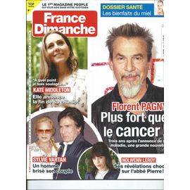 France Dimanche 13/09/2024 Florent Pagny, Sylvie Vartan, Nolwenn Leroy, Tatiana Silva, Françoise Hardy, Thomas Dutronc, Michèle Bernier, Jane Birkin, Hugues Aufray, Renaud, Alain Delon, Marilyn Monroe