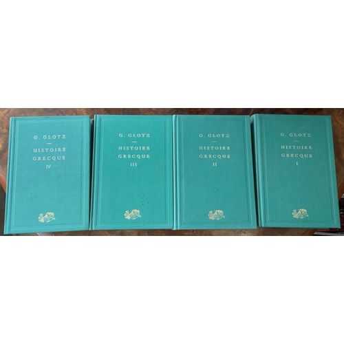 Histoire Grecque Par Gustave Glotz Tomes 1 À 4