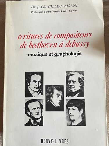 Écritures De Compositeurs De Beethoven À Debussy Musique Et Graphologie 