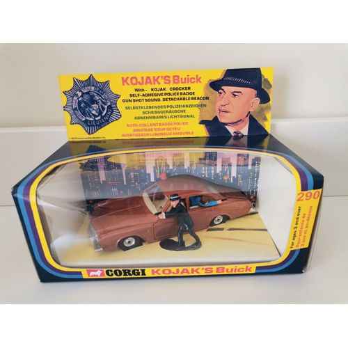 Coffret Corgi Kojak Buick Regal 290 En Boite 1975-Corgi