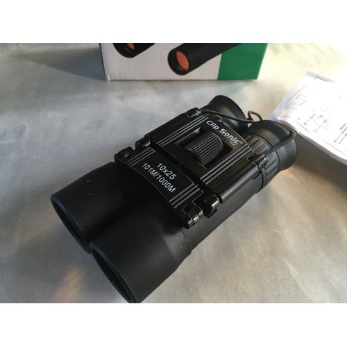 Veritables jumelles clip sonic 10 x 25 avec boîte pour jouer au pirate