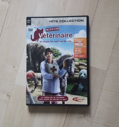 Jeu Pc "Mission Vétérinaire, Je Soigne Les Animaux De Zoo"