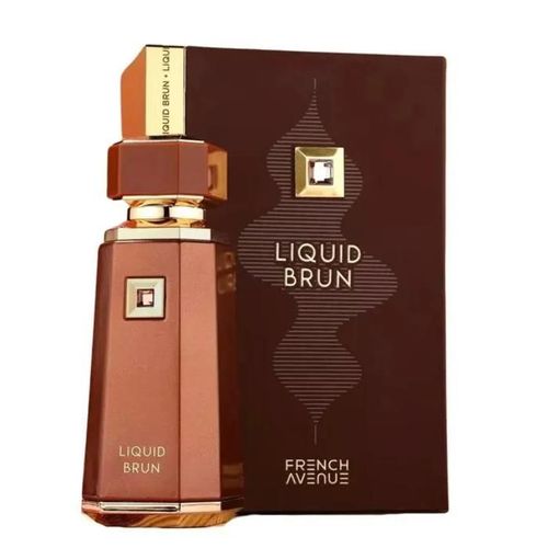 Eau De Parfum Liquid Brun De French Avenue ¿ 50 Ml ¿ Homme ¿ Vanille, Elémis, Cannelle, Bergamote, Cardamome, Fleur D¿Oranger 