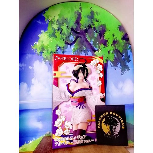 Albedo Figurine Overlord Iv Sakura Kimono Vers. Coreful Renewal Objet De Collection Manga Statue