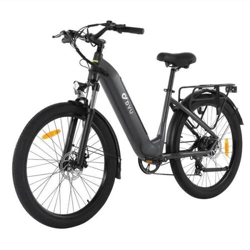 Dyu C1 - Vélo Électrique - 26" Roues - Moteur 350w - Batterie 36v 10ah - Noir