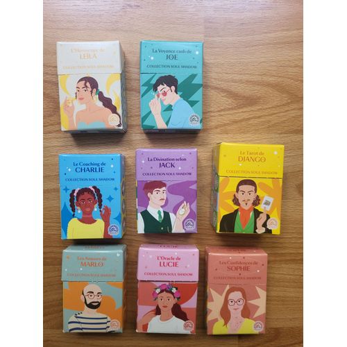 Grimaud Lot De 8 Jeux De Cartomancie Spécial Débutants