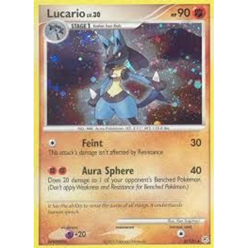 Lucario 6 130 Holo