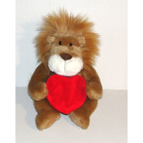 Peluche Lion Coeur Cadre Photo Russ Berrie