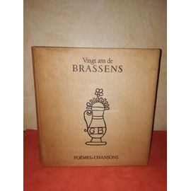 Georges Brassens 20 Ans De Poemes Etchansons Coffret Vinyls