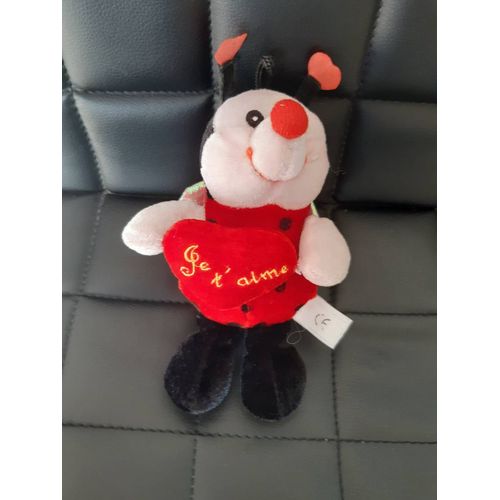 Peluche Coccinelle "Je T'aime"