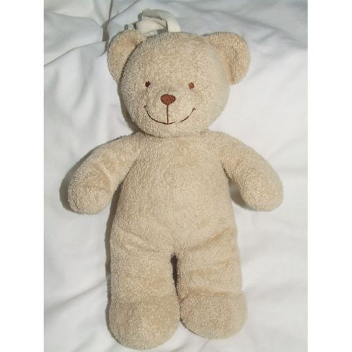 Ours Tex Musical Boite A Musique Beige