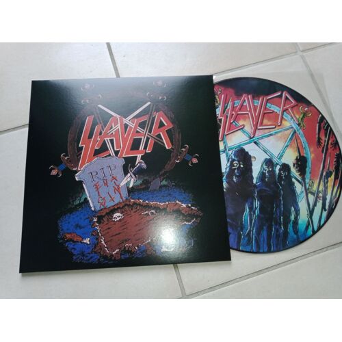 Slayer Reign The Ritz Lp Picture Disque Pochette Gatefold Avec Pop Up