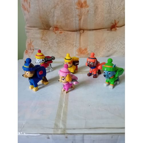 Pat'patrouille : 6 Figurines À La Neige