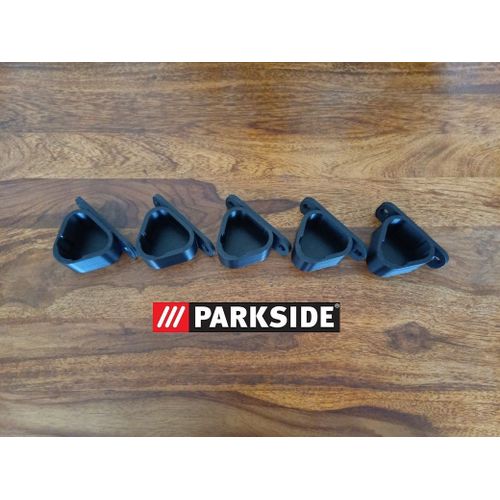 Lot de 5 supports batteries PARKSIDE 12V