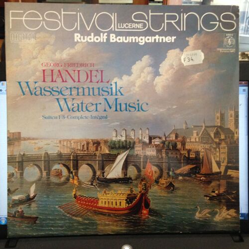 Georg Friedrich Handel (George Frédéric Haendel): Water Music, Wassermusik, Suite 1,2,3 Complete, Intégral