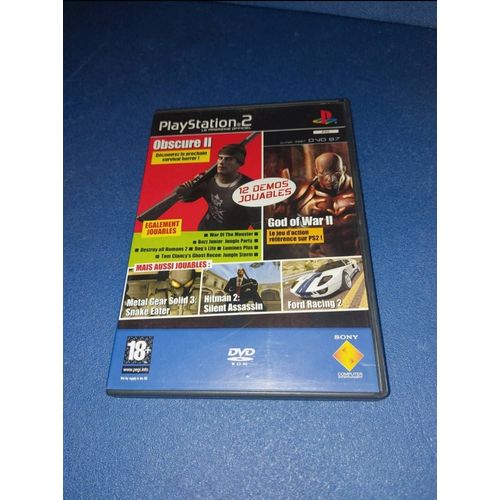 Playstation 2 Magazine Ps2 Cd Demo Dvd 87 Obscure 2 God Of War