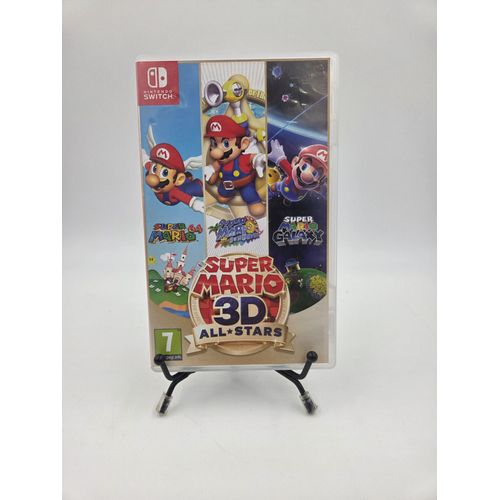 Jeu Nintendo Switch Super Mario 3d All-Stars En Boite, Sans Notices