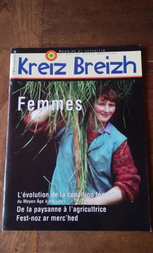 Mémoire Et Actualités Du Centre Ouest Bretagne Revue Kreiz Breizh Numéro 12 : Femmes