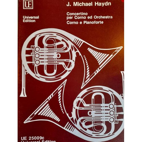 Concertino Pour Cor Et Piano . Haydn