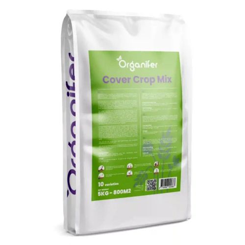 Engrais Vert - Mélange De Graines 10 Variétés - 5 Kg - 800 M2 - Amendement De Sol - Contient Du Niger - Seigle D'hiver - Graines De Phacélie - Engrais Vert - Avoine Japonaise - Organifer