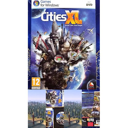 Jeu Cities Xl Pc Montecristo Ville City / M4