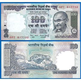 Inde 100 Roupies 1988 Signature 88 Billet Roupie Rupees India