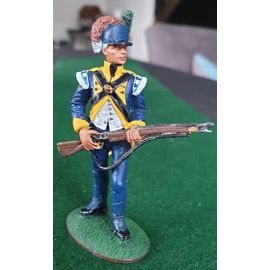 Soldat De Plomb Fusilier York Rangers G.B. 1796