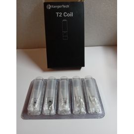 T2 Coil - KangerTech - Résistance 1.8 - NiCr - boite de 5
