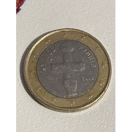 Pièce De 1€ Chypre Tout Est Visible Quelques Petites Rayures