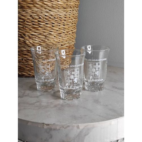 Petits Verres Collection Militaire