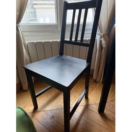 Lot De Deux Chaises Stefan Ikea Brun Noir