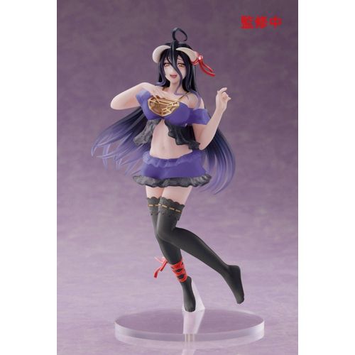 Albedo Figurine Overlord Iv Nightwear Renewal Vers. Coreful Figure Objet De Collection Manga Statue