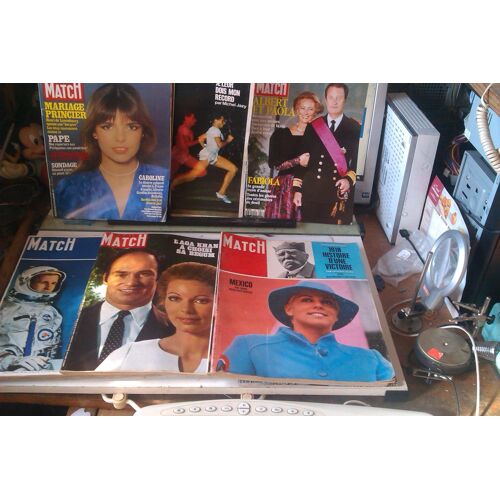 Lot Paris Match Anciens
