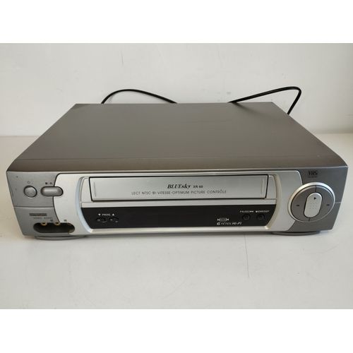 Magnétoscope Bluesky XR60 VHS 6 Tètes Hifi Pal Secam Nicam NTSC
