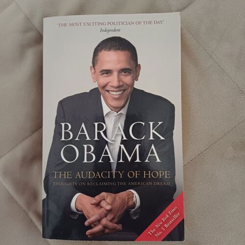 Livre De Barack Obama "The Audicity Of Hope"
