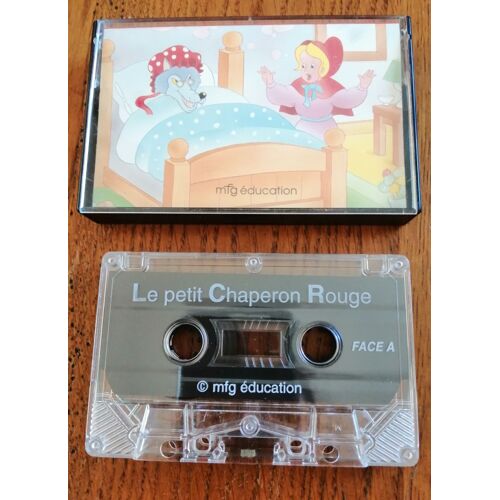 Cassette K7 Audio Tape " Le Petit Chaperon Rouge " Mfg Éducation