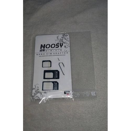 Adaptateur Carte Sim 3 En 1 Compatible Avec Tout Type De Smartphone.