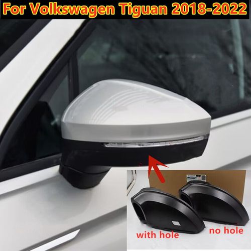 Droite Avec Trou - Base Inférieure De Rétroviseur Latéral, Capuchon De Couverture Astronomique, Remplacement Pour Volkswagen Tiguan, 2018, 2019, 2020, 2021, 2022