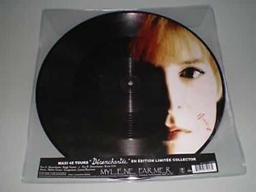 Maxi Vinyl 45 Tours Desenchantee Edition Limitee