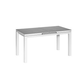 Table De Jardin Rectangulaire En Aluminium Gris Perle Ibiza Perle - 6/8 Places - Jardiline