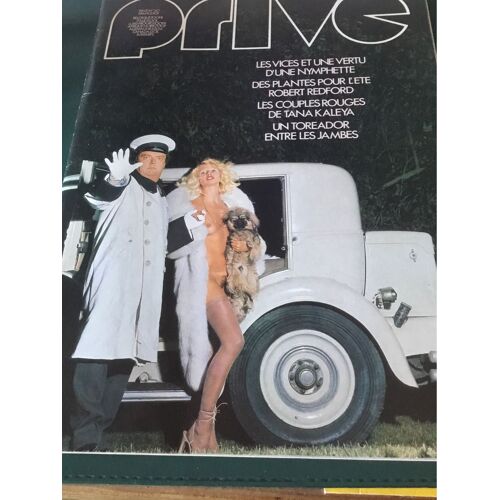 Magazine Privé 20 Tana Kaleya Robert Redford Nymphette Lolita 