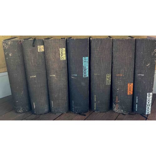 Dictionnaire Le Littré En 7 Volumes, Édition Gallimard/Hachette