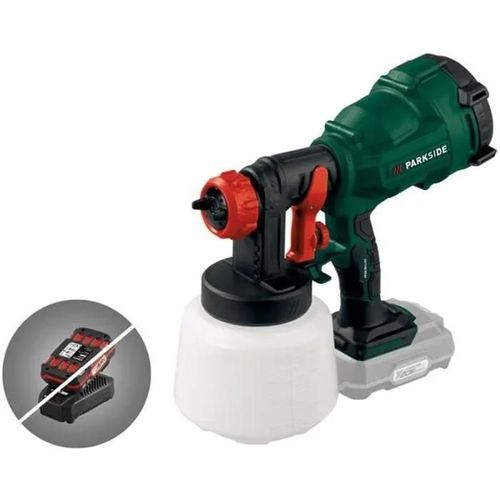 PARKSIDE® Pistolet à peinture sans fil »PFSA 20-Li A1«, 20 V