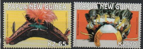 Papouasie Nouvelle- Guinée Timbres Les Coiffures