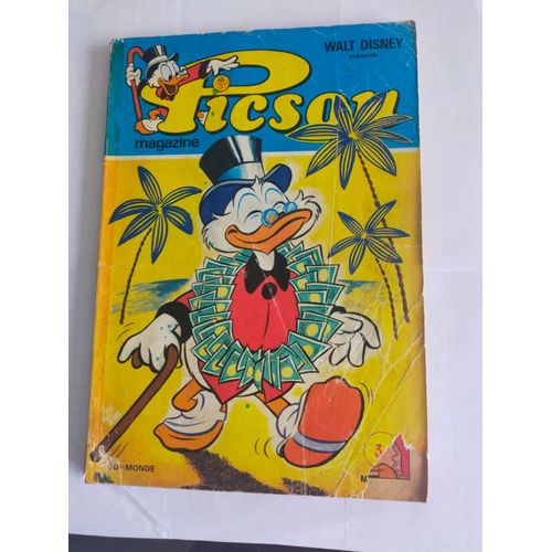 Picsou Magazine Numéro 30 Rare État Moyen Année 1974