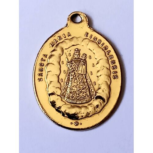 Médaille Religieuse . Sancta Maria Einsidlensis. Rare.