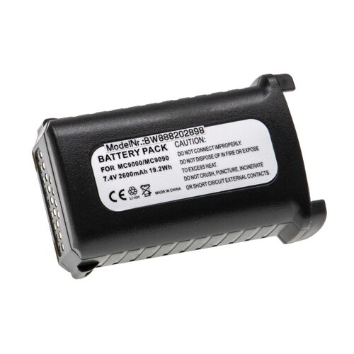 vhbw Batterie compatible avec Symbol MC9060, MC9060-G, MC9060-K, MC9060-S, MC9062, MC909 ordinateur handheld (2600mAh, 7,4V, Li-ion)